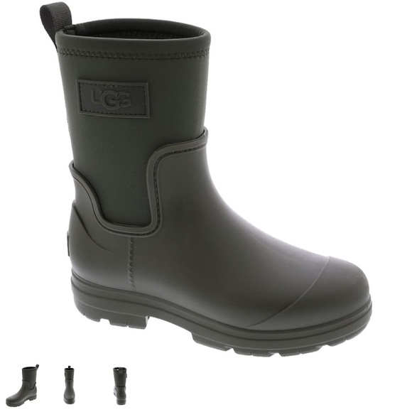 New in box UGG Droplet mid rain boots size 5 - Picture 1 of 6